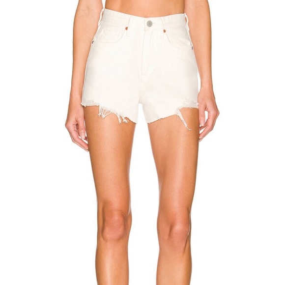 Blank NYC Pants - Blank NYC a the Barrow White Shorts